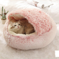 CozyNest 2-in-1 Plush Pet Bed