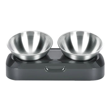 ElevateFeast Double Pet Bowl